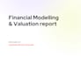professionally do financial modelling and analysis